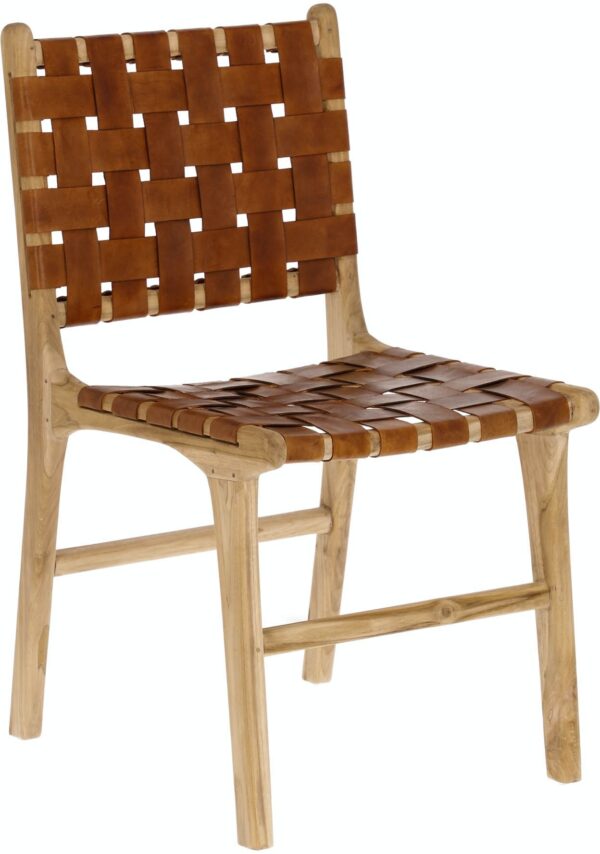 Calixta, Spisebordsstol by LaForma (H: 86 cm. B: 46 cm. L: 59 cm., Natur)
