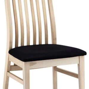 Harrington, Spisebordsstol, Egetræ by Raymond & Hallmark (H: 103 cm. B: 47 cm. L: 50 cm., Sædebehandlet)