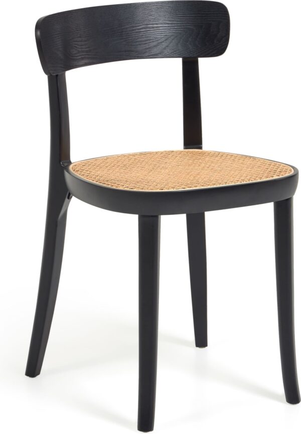 Romane, Spisebordsstol by LaForma (H: 75 cm. B: 44 cm. L: 45 cm., Sort)