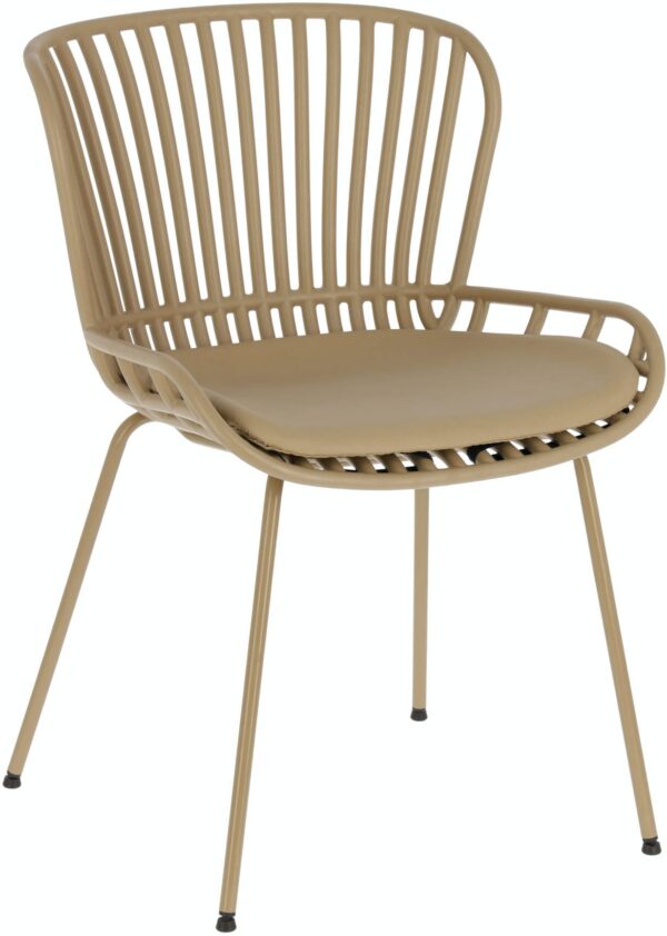 Surpika, Udendørs spisebordsstol by LaForma (H: 80 cm. B: 52 cm. L: 57 cm., Beige)