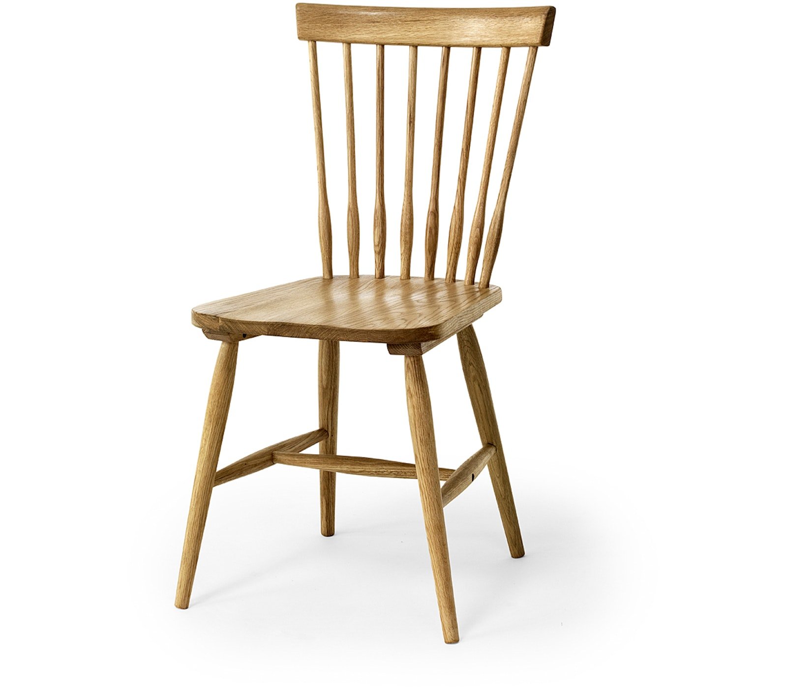 BIRKA, Spisebordsstol, Massiv egetræ by Torkelson (H: 85 cm. x B: 46 cm. x D: 46 cm., Oileret egetræ)