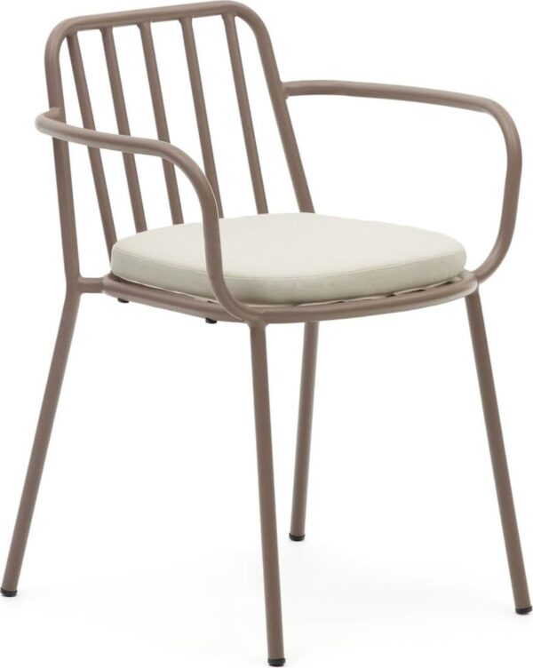 Bramant, Spisebordsstole, moderne, nordisk, metal by Laforma (H: 76 cm. x B: 60 cm. x L: 55 cm., Lilla)