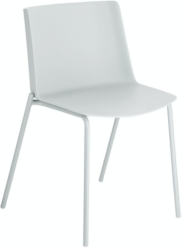 Hannia, Spisebordsstol by LaForma (H: 78 cm. B: 47 cm. L: 53 cm., Grå)