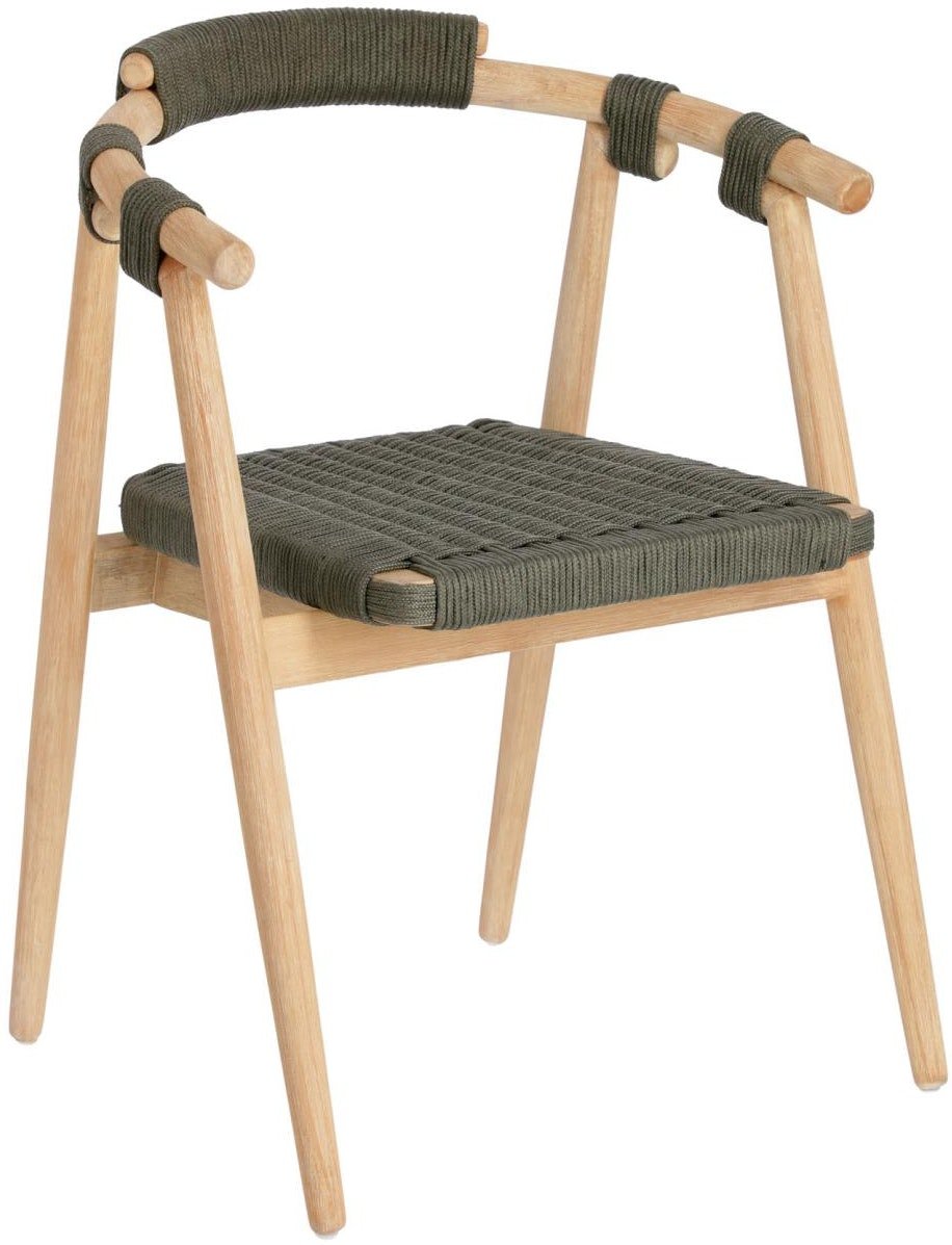 Majela, Udendørs spisebordsstol by LaForma (H: 77 cm. B: 58 cm. L: 51 cm., Grøn)