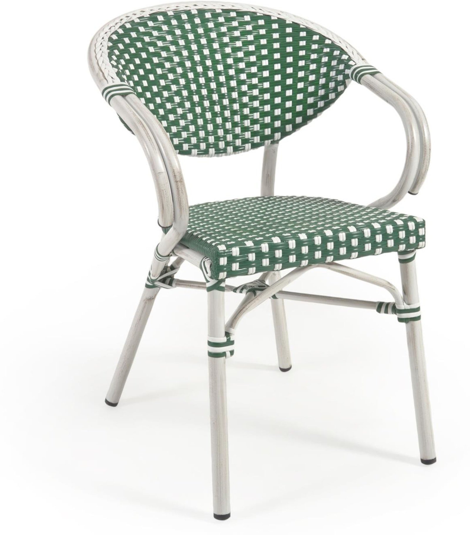 Marilyn, Spisebordsstole, metal by Laforma (H: 81 cm. x B: 57 cm. x L: 58 cm., Grøn)