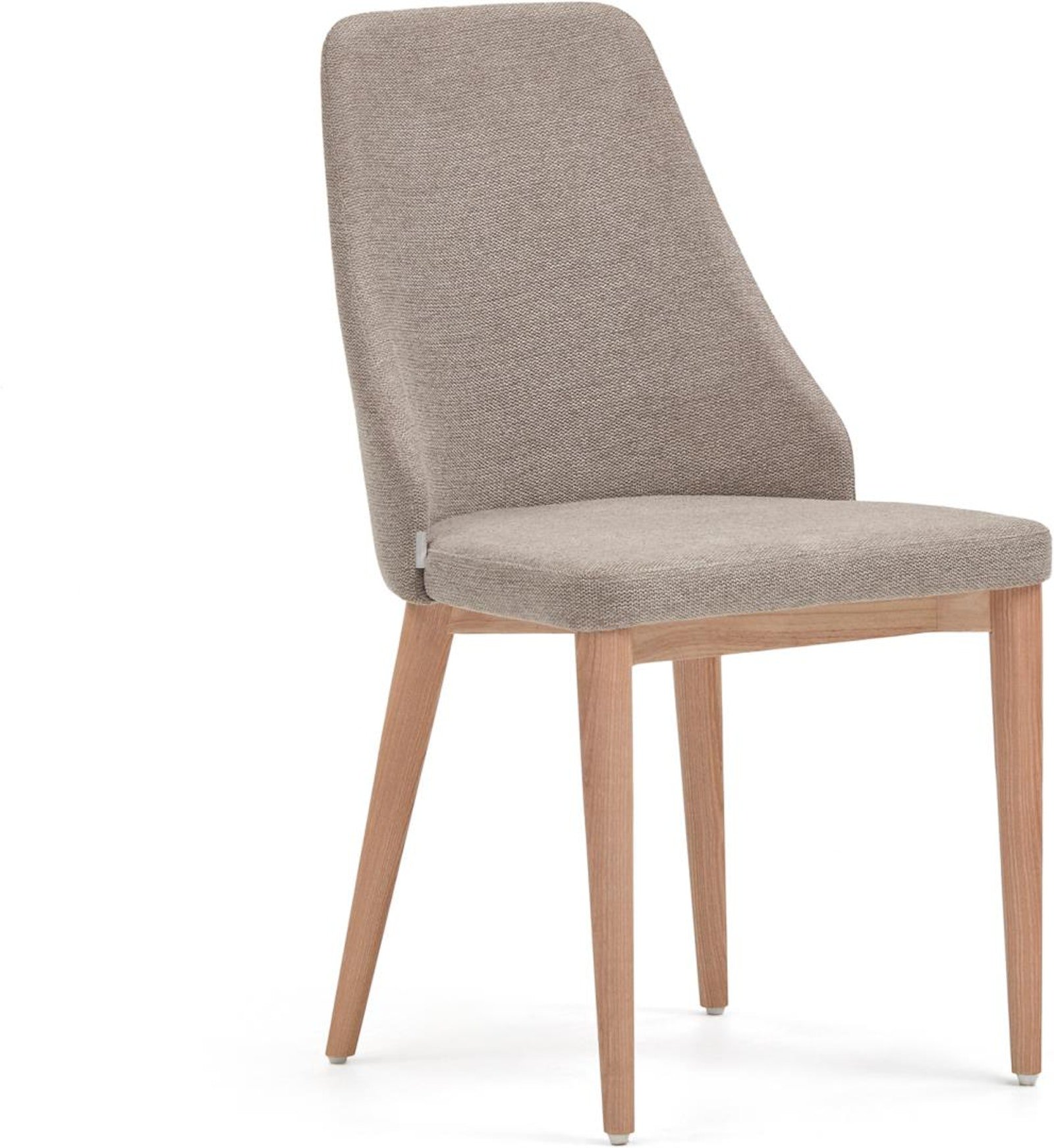 Rosie, Spisebordsstole, nordisk, moderne, rustik, stof by Laforma (H: 88 cm. x B: 48 cm. x L: 56 cm., Brun/Natur)