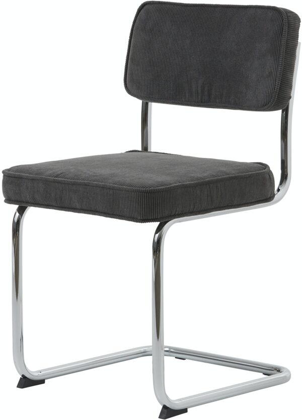 Rupert, Spisebordsstol, Stof by Unique Furniture (H: 84 cm. x B: 50 cm. x L: 53 cm., Grå)