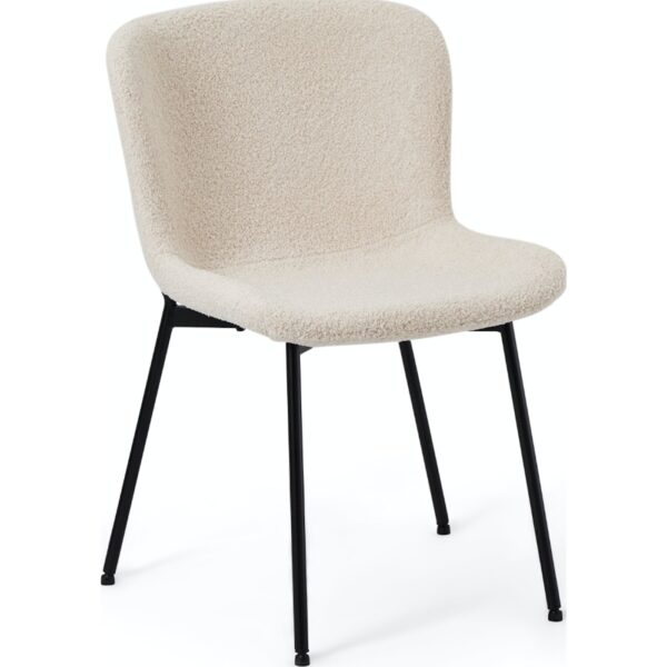 Bamse, Spisebordsstol, Stof by Raymond & Hallmark (H: 80 cm. x B: 52 cm. x D: 61 cm., Cappuccino)