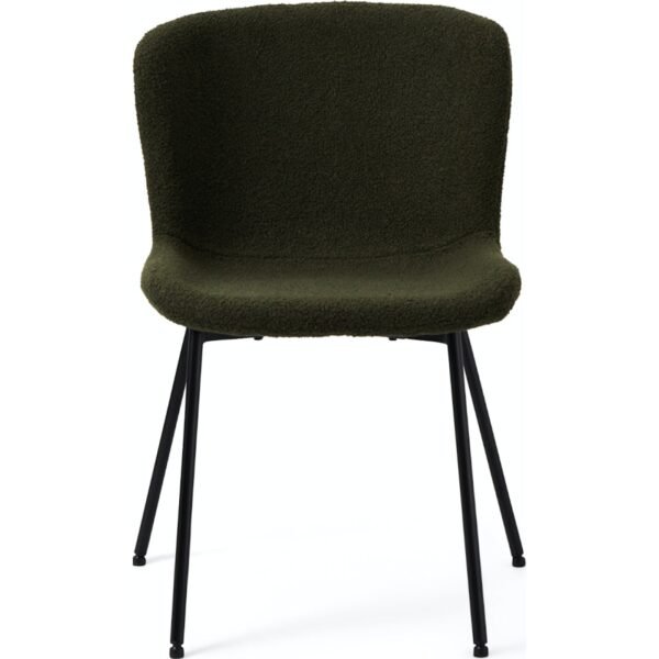 Bamse, Spisebordsstol, Stof by Raymond & Hallmark (H: 80 cm. x B: 52 cm. x D: 61 cm., Grøn)