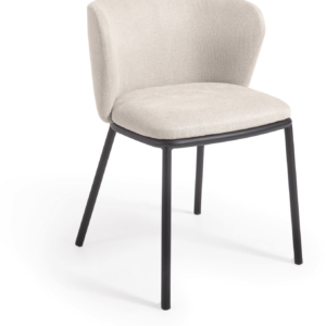 Ciselia, Spisebordsstol, beige, stof