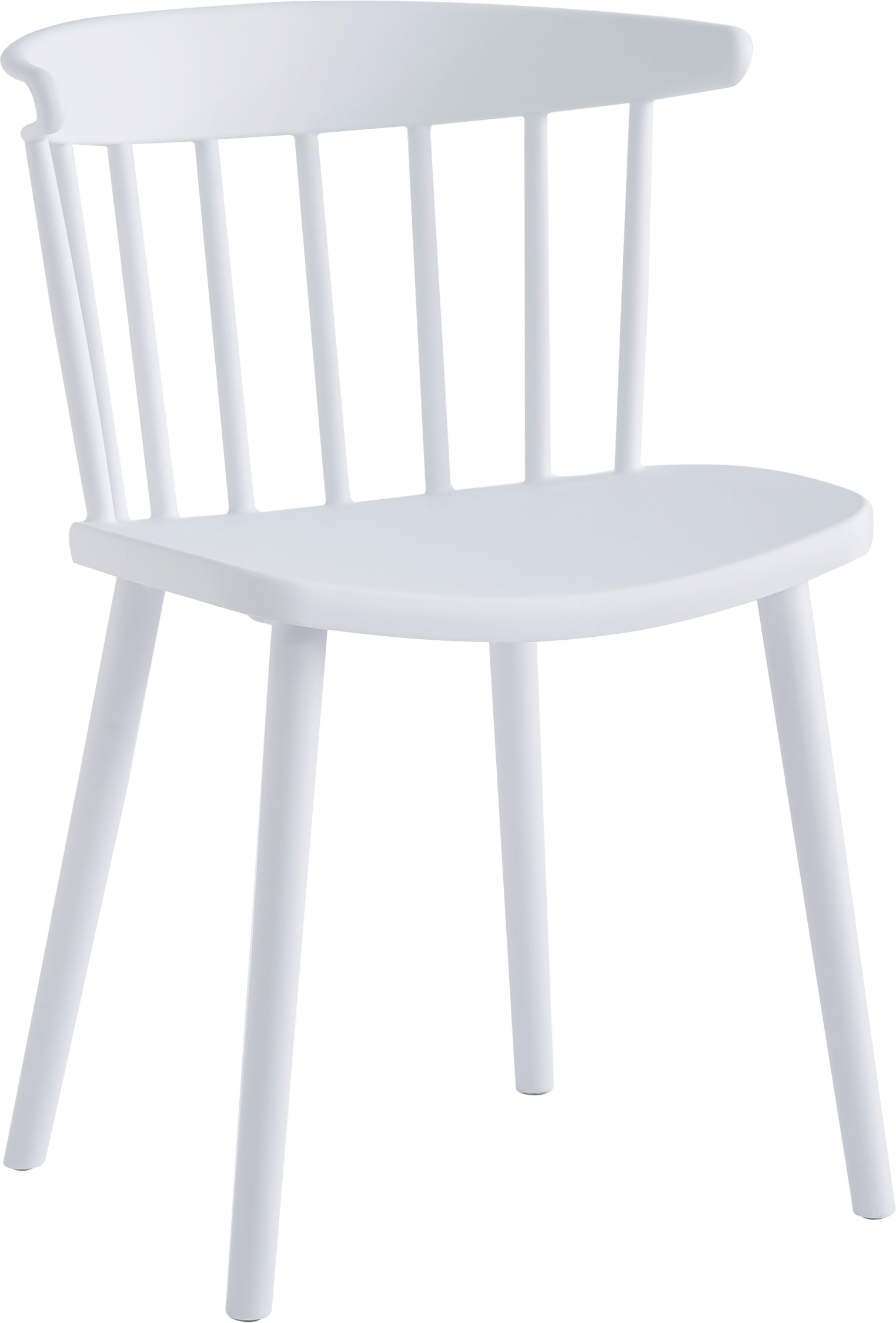 Spisebordsstol Nordlys Furniture Exchange hvid polypropylen - skandinavisk design