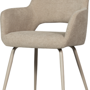 Spisebordsstol WOOOD Collection Jenny natur polyester spisestol H80xB58xD58 cm